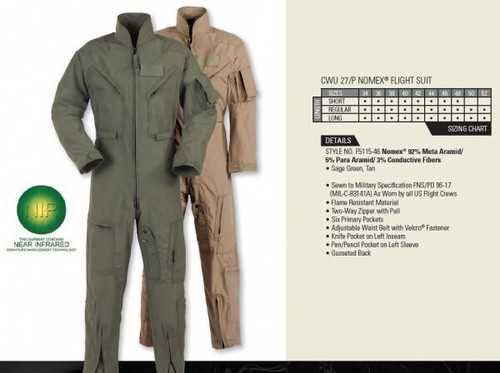 US Airforce Usaf Military Fliegerkombi Pilotenkombi Kombi Overall 46L 56 - Afbeelding 5 van 9