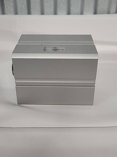 High Quality SDA100x100 Pneumatic SDA100-100mm Double Acting Compact AIR Cylinde - Picture 7 of 7