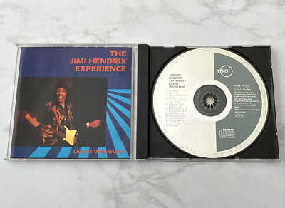 The Jimi Hendrix Experience Live At Winterland CD SHAPE OPTIMEDIA PRESS 1987 OOP