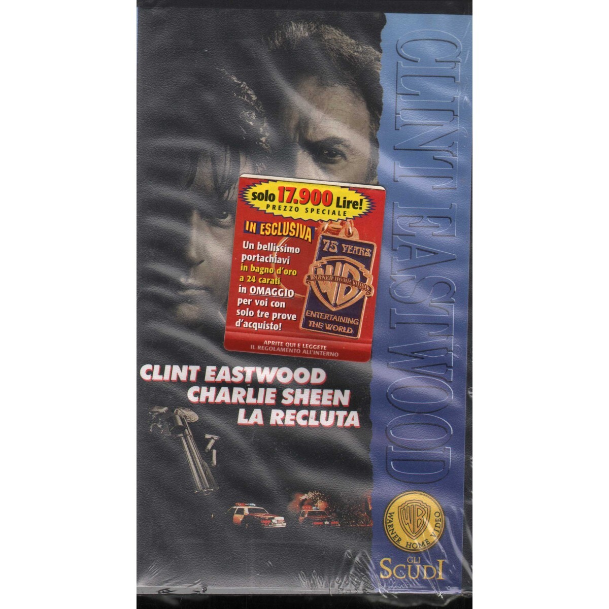 The Recruit VHS Clint Eastwood Univideo - PIV12061 Sealed