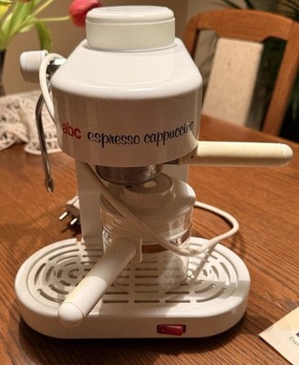 Espressomaschine Abc Espresso-Cappuccino weiß 