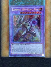 Yugioh Elemental HERO Nebula Neos CT15-EN001 Secret Rare Limited Edition NM