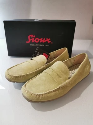 Sioux Carmona Mokassins Loafer Slipper Super Soft Hand genäht Leder Damen Gr 38 - Bild 1 von 4