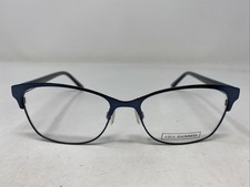 Lulu Guinness L781 TEA 51-16-135 B:36 Teal Metal Full Rim Eyeglasses Frame K75