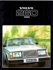 Volvo 260-Series 1977-1978 UK Market Sales Brochure 264 & 265 GL & GLE