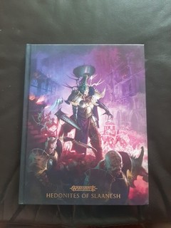 Warhammer Age of Sigmar Battletome Hedonites of Slaanesh 2nd Edition Limited Ed