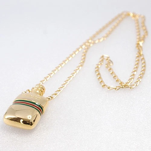 Gucci Oldci Gucciy Sherrylia bo diofumo profumoo ciondol collana pro or GP6249)