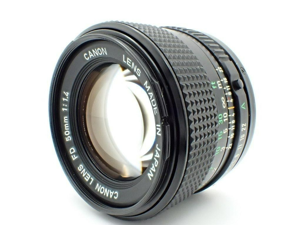 キャノン CANON New FD 50mm F1.4 Gear Review: Canon 