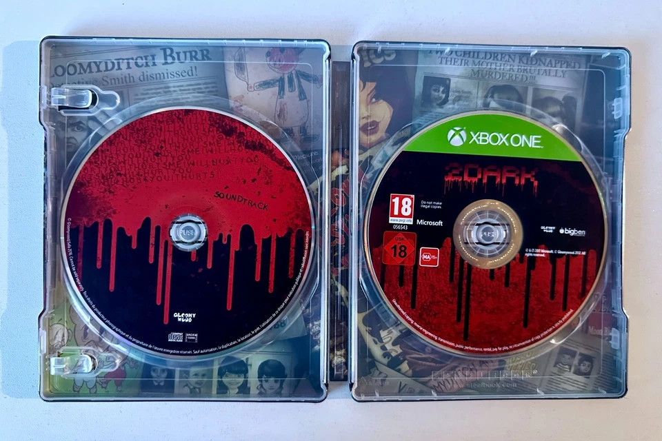 2Dark Steelbook Edition Inc Soundtrack Xbox One/One S/One X/Series X VGC - Image 4 of 4