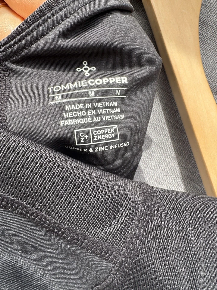 Sujetador Tommie Cobre Mujer Medio Negro Soporte para Hombro Cremallera Frontal Cobre Znergy Foto 3 de 3