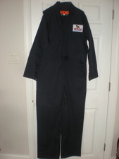 2 Cintas 52 Reg 912-20 Dark Blue Heavy Duty Poly/Cotton Coveralls MACK VG