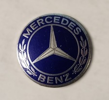 Vtg Mercedes Benz Advertising / Car Owner Lapel Pin Made in West Germany - READ
