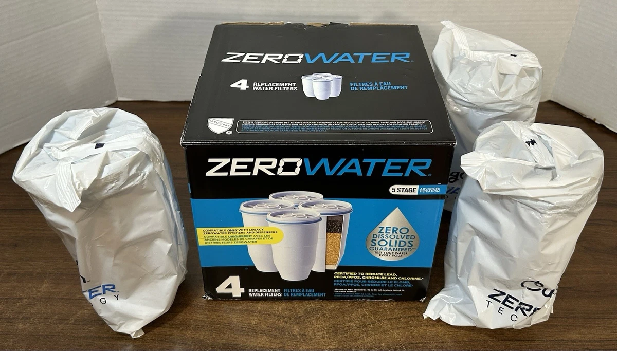 ZERO WATER 交換用フィルター 5段階 2パック 5-Stage Replacement