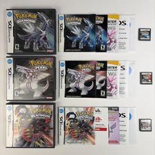 NICE! Pokemon Platinum Diamond Pearl Bundle CIB 100% Complete Box Authentic DS