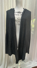 SUBDUED CARDIGAN CON CAPPUCCIO COLORE GRIGIO TAGLIA 40/S MADE IN ITALY