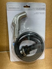 Oakbrook Collection For Coastal,Delta Metallic Brushed Nickel Faucet Sprayer wit