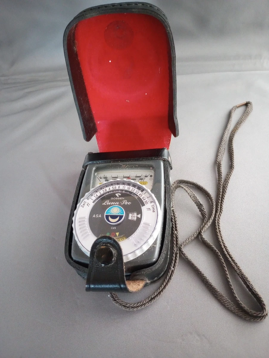 西ドイツ製 GOSSEN LUNA-pro 露出計 中古品 西ドイツ製 GOSSEN LUNA-pro 露出計 中古品 西ドイツ製 GOSSEN LUNA
