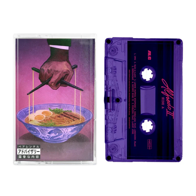Freddie Gibbs x The Alchemist – Alfredo 2 Purple Cassette Tape