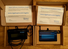 TWO Topaz Systems T-LBK462-HSX-R SignatureGem LCD 1x5 Backlit Signature Pads