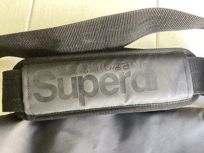 SUPERDRY Black Luggage Messenger Laptop bag Crossbody | eBay