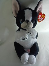 Ty Beanie Baby Bellies - TINK the Boston Terrier Dog Plush 6"