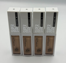 4 PACK Maybelline Super Stay Active Wear Up to 30H Concealer 0.33oz Shade #18