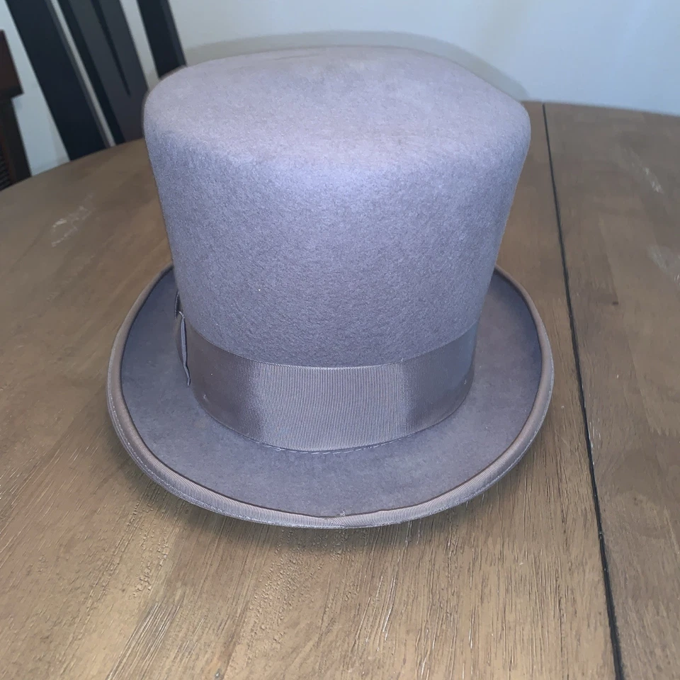 Vintage Mad Hatter Lilac Color Top Hat Alice in Wonderland Dorfman-Pacific - Image 2 of 4