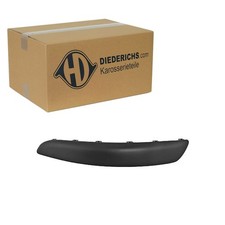 DIEDERICHS LEISTE SCHWARZ STOßSTANGE VORNE LINKS passend für PEUGEOT 307