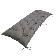 Outdoor Bench Cushion Waterproof Dark Grey Thicken Outdoor Seat Cushions for ...