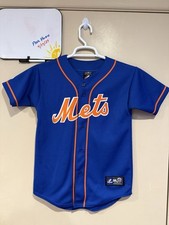 Majestic Jersey - New York Mets - Youth Medium-Genuine MLB Merchandise