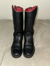 Wesco Motorcycle Patrol Red Leather Lined Riding Boots Wesco Japan 8.5E.