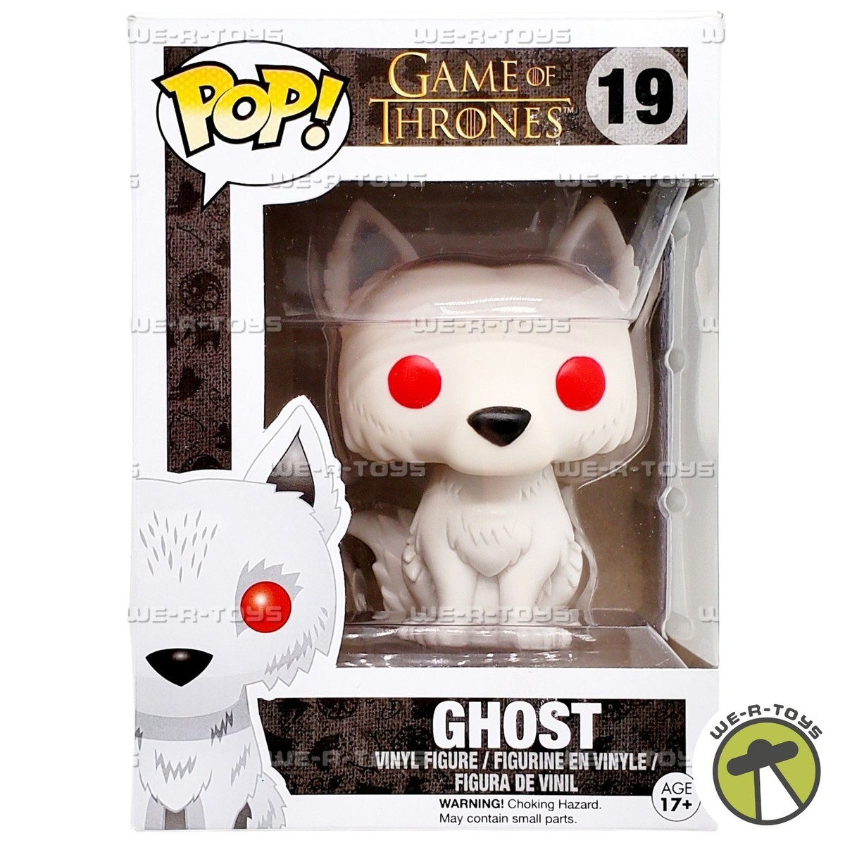 Funko POP Game of Thrones Ghost 19 Vinyl Figure 849803038762| eBay