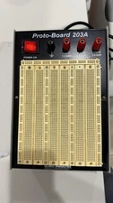 Global Specialties Proto-Board 203A Solderless Self-Powered Breadboard