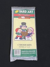 Yard Art Caroler Kids Pattern 41" x 42" 1998 YA30028 New