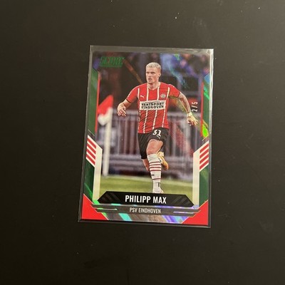 2021-22 Panini Score FIFA - Philipp Max #199 Green Lava /5 PSV