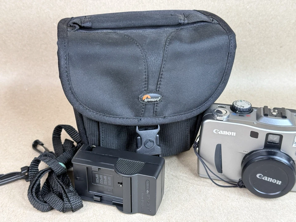 佳能 Powershot G1 300 万像素 数码相机 带 3 倍光学变焦-清洁/工作 — 第 2/4 张图片