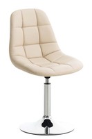 Stuhl Emil Kunstleder Creme