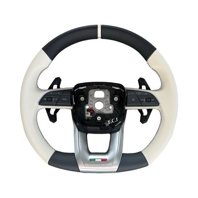 2026 OEM LAMBORGHINI URUS S SE ALCANTARA PERFORMANTE BEIGE STEERING WHEEL HEATED
