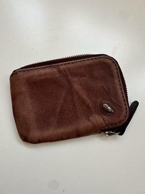 Bellroy Zip Wallet Card Case Brown Leather - Perfectly Worn | eBay