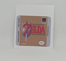 THE LEGEND OF ZELDA LINKS AWAKENING (USA) GameBoy GB replacement label