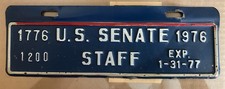 Bicentennial 1776-1976 US Senate Staff #95 Li...