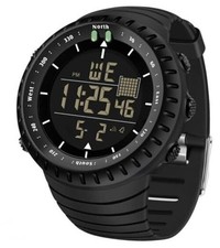 Men's Digital Sports Watch Military Waterproof Tactical Watch with LED