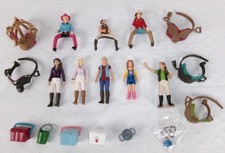 Schleich Horse Club Figure People Cowgirl Riders Saddles Accessories