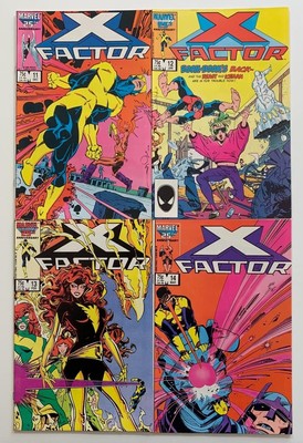 X-Factor #11 bis #14. (Marvel 1986) 4 x hochwertige Ausgaben.