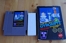 Gyromite Original NES - Box And Game- Mattel with box protector