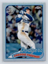 2024 Topps Chrome Update #89CU-16 Freddie Freeman 1989 Topps 35th Anniversary