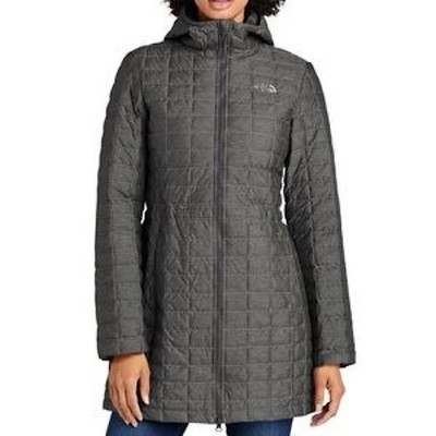 The North Face Ladies ThermoBall Eco Long Hooded Coat Jacket