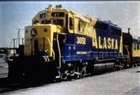 IRK4244:Railroad Train Slide - Alaska Locomotive #3051