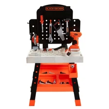 BLACK+DECKER Ready to Build Workbench 53 Pc Power Drill Saw Realistic Sounds