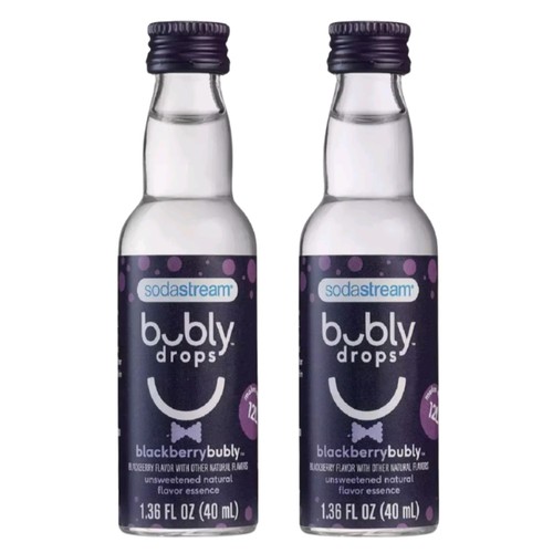 SodaStream Bubly Drops Blackberry 1.36 oz Pack of 3